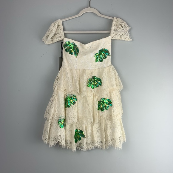 COPY - NWT Lovers + Friends sz XS PROM REVOLVE Palm dress - Picture 2 of 15